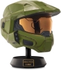 Halo Master Chief Deluxe Helmet with Stand- Helmet with LED Lights Replika Kask