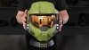 Halo Master Chief Deluxe Helmet with Stand- Helmet with LED Lights Replika Kask