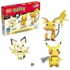 Mega Construx Pokemon Build and Show Pikachu Evolution 3'lü Set 14cm
