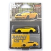 Mini GT 1/64 LB-WORKS FORD MUSTANG Triple Yellow Blister No:1077